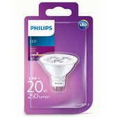 Philips 2,8W (20W), GU5.3, warm wit, spot