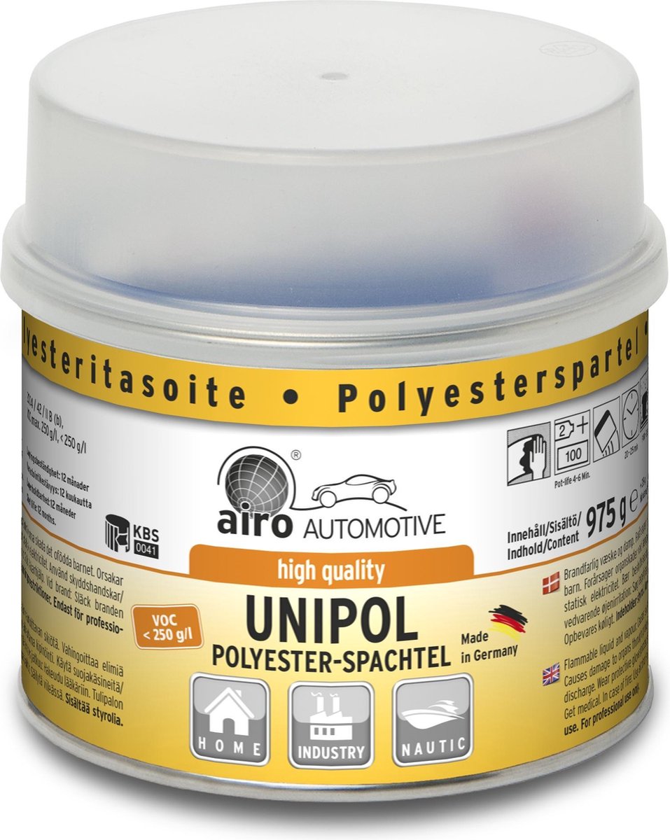 Airo Staalplamuur Unipol 1 kg