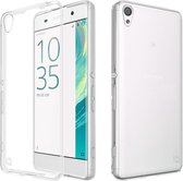 Sony Xperia XA  Dunne 0,3 mm  Siliconen hoesje cover -transparant