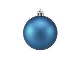 Europalms Kerstbal 7cm, blauw, matt 6x