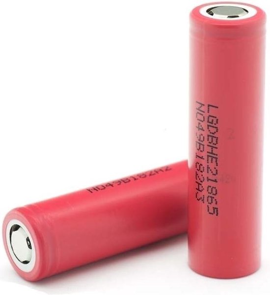 2500mAh LG ICR18650-HE2 18650 Oplaadbaar batterij - 1 stuk