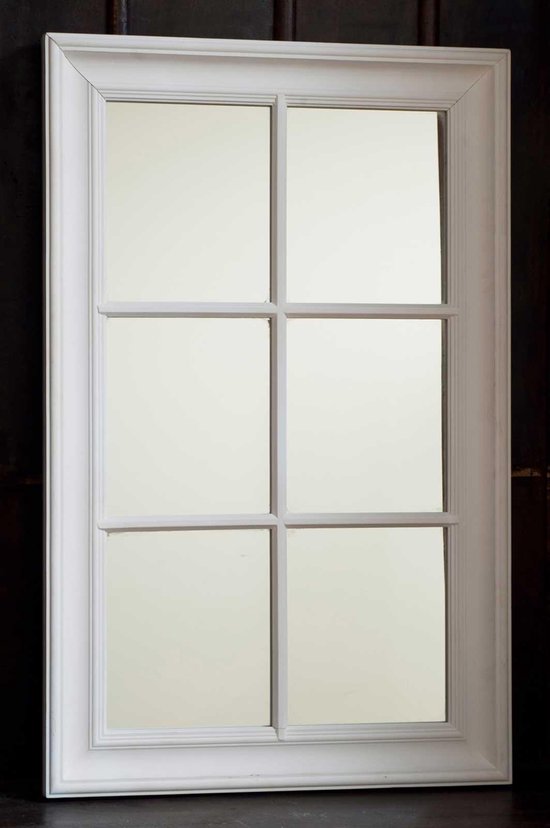 Rivièra Maison Barrington Mirror - Spiegel - 67 x 105 - Wit | bol.com