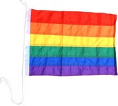 Gay regenboog vlag klein