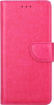 Xssive Hoesje Voor Huawei Y5 II / Y5 2 - Book Case - Pink - geschikt voor 3 pasjes