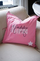 Riviera Maison - Happy Hamptons Pillow Cover pink 50x50 - Kussenhoes - Roze