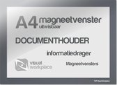 Magneetvensters A4 (uitwisbaar) - Grijs
