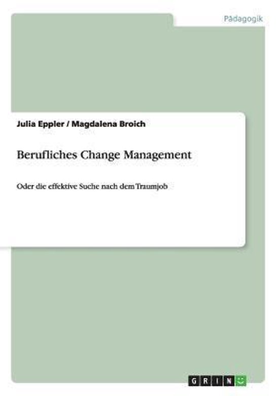 Berufliches Change Management - cover