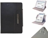 Diamond Class Hoes voor de Mpman Tablet Mp969 , 360 graden draaibare Cover, Stijlvolle Case , Zwart, merk i12Cover