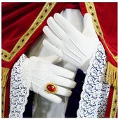 Witbaard Handschoenen 40 Cm Katoen Wit Maat L