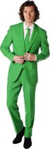 OppoSuits Evergreen - Mannen Kostuum - Groen - Feest - Maat 62