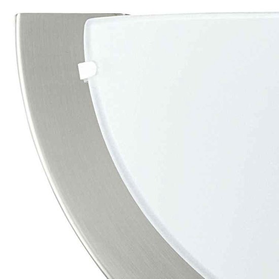EGLO Plafondlamp ROLIMARE Plafondlamp in nikkel van alu - 35W
