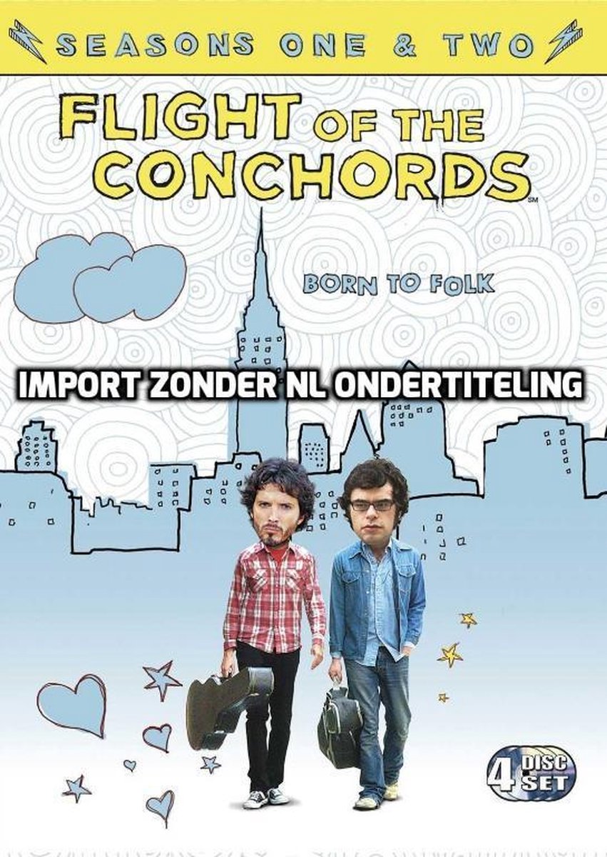 Flight Of The Conchords - Seizoen 1 t/m 2 (Import)