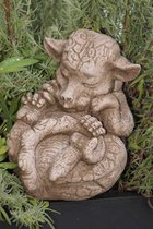 Statue de jardin bébé dragon Smaragd - Pheebert's