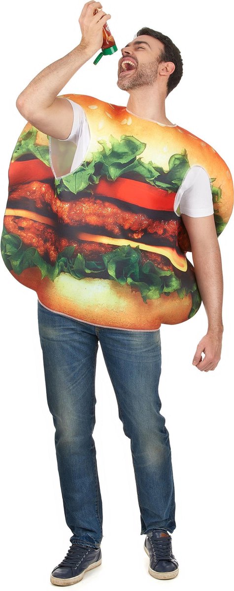 Hamburger kostuum voor volwassenen - Verkleedkleding - M/L | bol.com