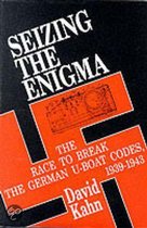 Boekomslag met de titel 'SEIZING THE ENIGMA', dat gaat over het breken van Duitse U-boot codes.