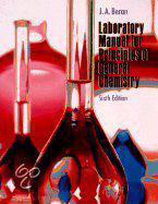 Laboratory Manual for Principles of General Chemistry - cover