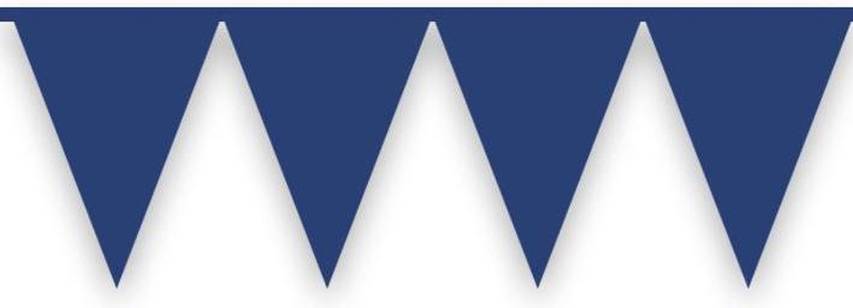 Vlaggenlijn donkerblauw (10m)