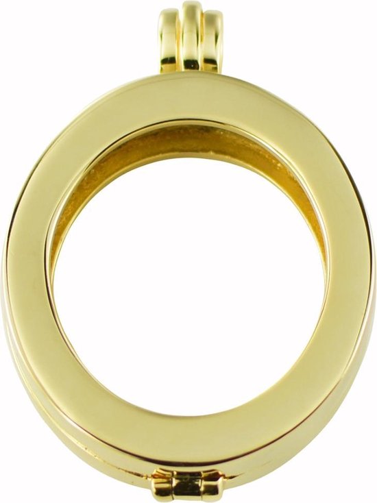 Quiges - Porte-monnaie ovale doré - EPMH004