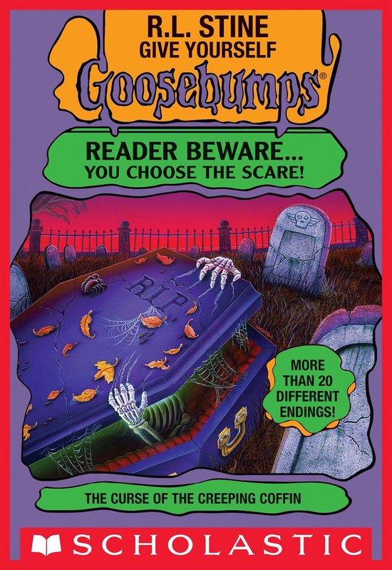 Give Yourself Goosebumps - The Curse of the Creeping Coffin  ... - cover