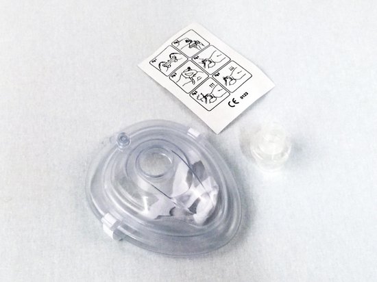 Beademingsmasker met terugslag ventiel (Pocket Masker) | 5 stuks | MEDIC  First Aid |... | bol