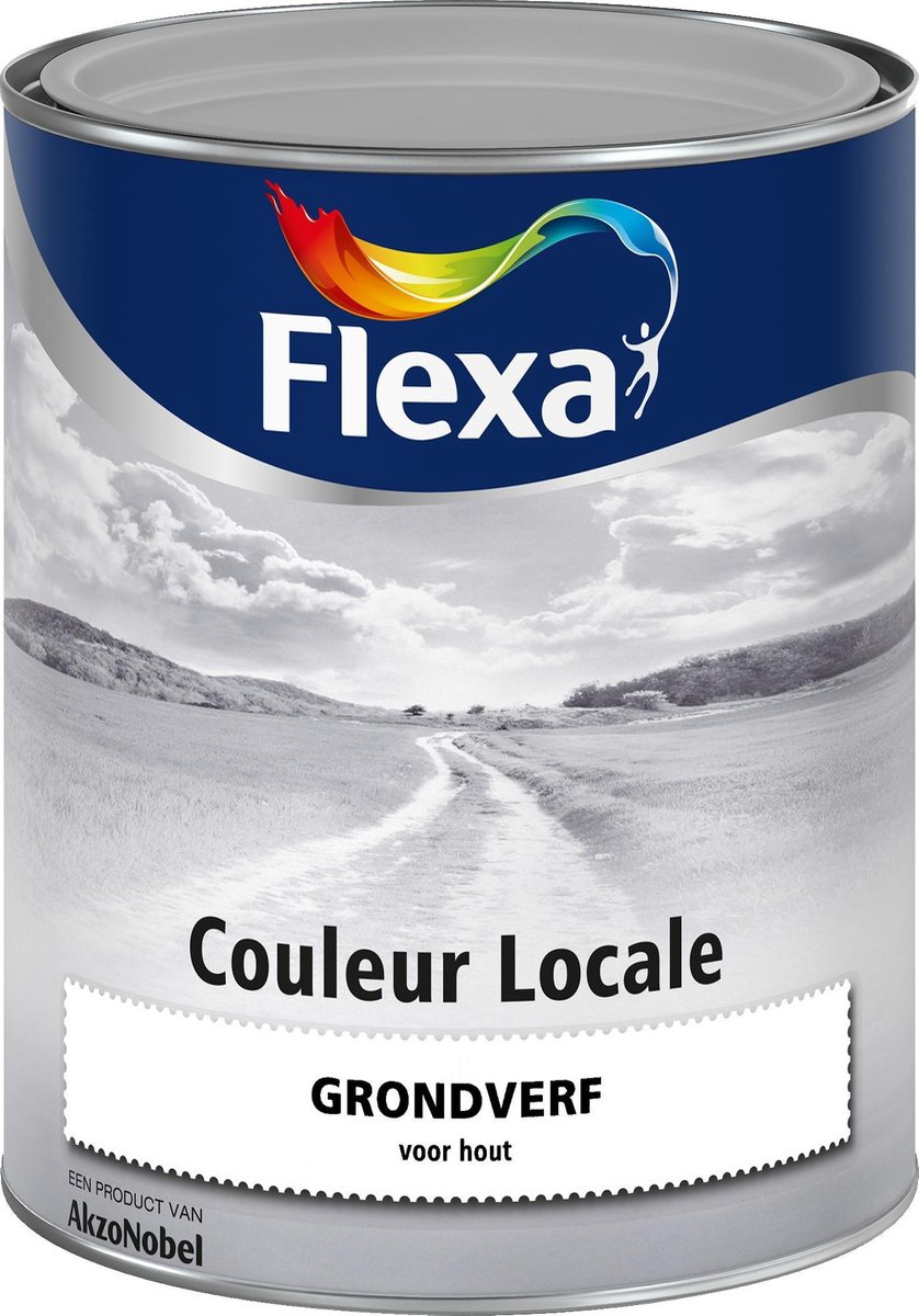 Flexa CL Watergedragen Grondverf Grijs 0 75 liter