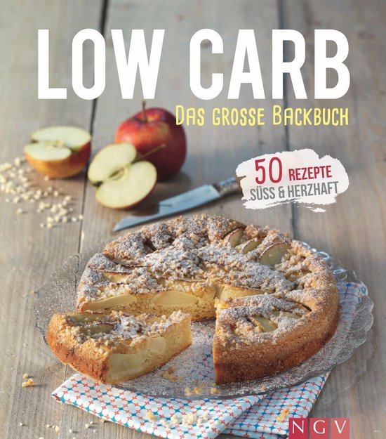 Iss dich gesund - Low Carb - Das große Backbuch - cover