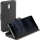 Nokia 3 Hoesje Bookstyle Y Wallet Case Zwart