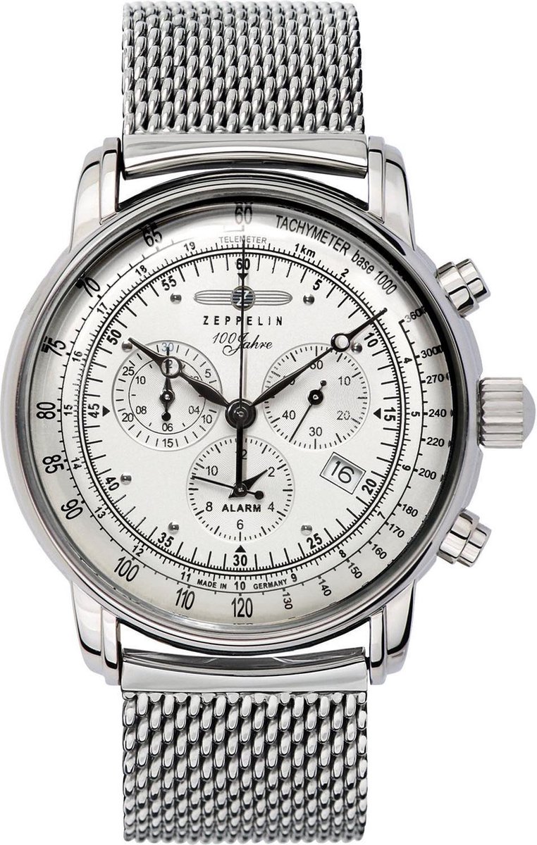 Zeppelin Heren Chronograaf 100 years Zeppelin 7680M-1