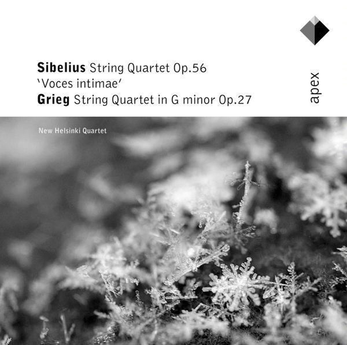 Sibelius, Grieg: String Quartets / New Helsinki String Quartet