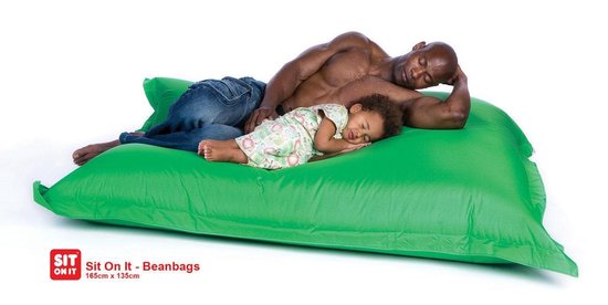 Pouf Beige 165x135 Sit On It dessus .... et Joy !!