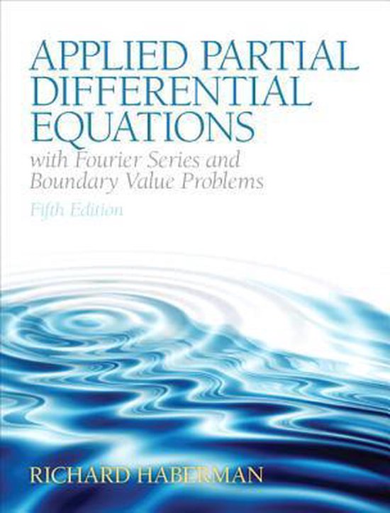 Applied Partial Differential Equations With Fourier Series A - cover
