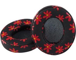 MIIEGO BOOM koptelefoons - oorkussens - sportkoptelefoonkussentjes - Floral red