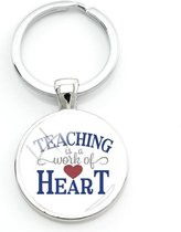 Sleutelhanger | Teaching is a work of heart