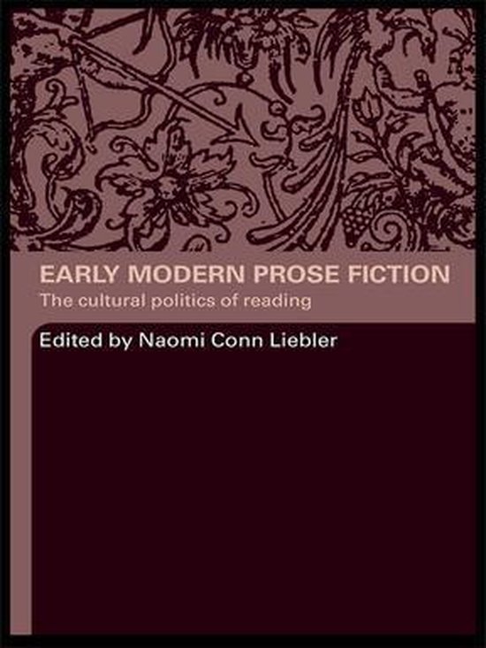 Early Modern Prose Fiction - cover