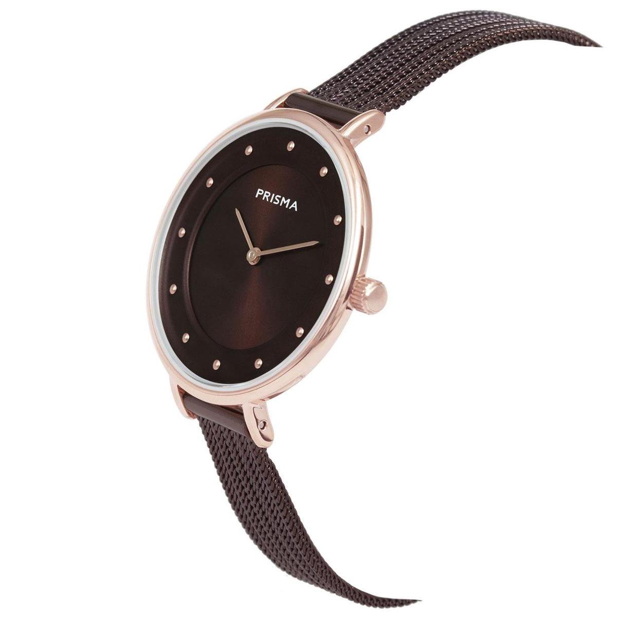 Prisma Dameshorloge P.1875 All stainless Rose goud