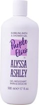 MULTI BUNDEL 3 stuks Alyssa Ashley Purple Elixir Bath And Shower Gel 500ml