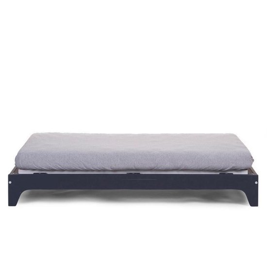 bol.com | Childwood - Bed Ref 17 Wit + Frame Navy 70x140