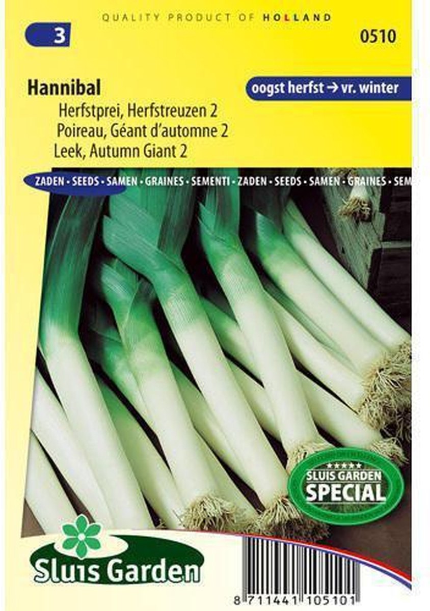 Sluis Garden - Prei Herfstreuzen Hannibal BIO