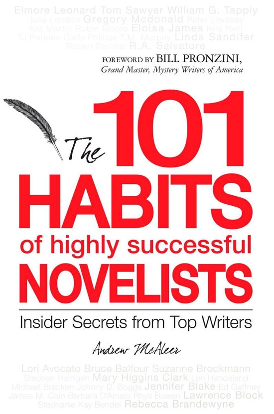 101 Habits of Highly Successful Novelists - cover