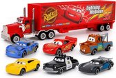 Cars 3 - set van 7 auto's - Die Cast - 1:55 - Lightning McQueen & Cast