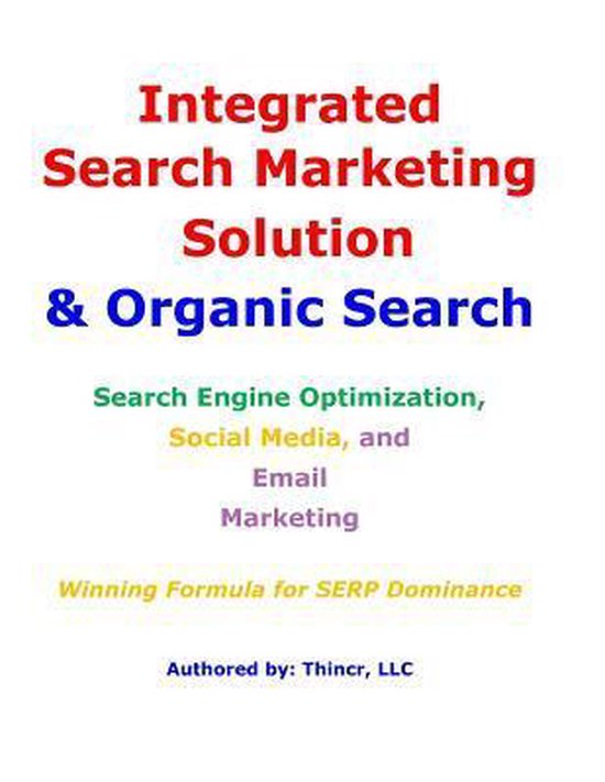 Integrated Search Marketing Solution & Organic Search - cover