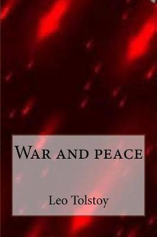 War and peace - cover