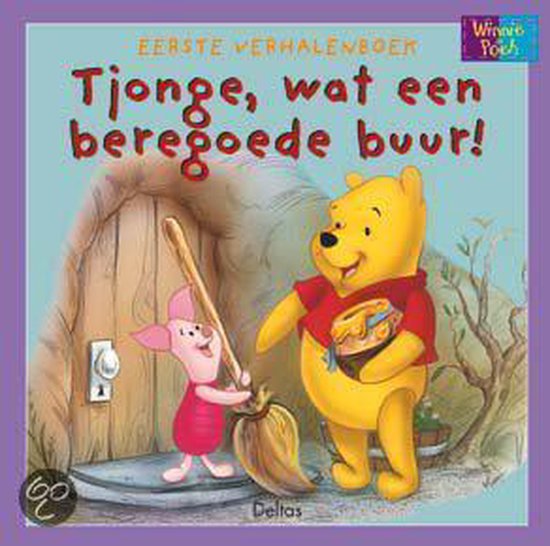 Cover van het boek 'Winnie de Poeh / 6 Tjonge, wat een beregoede buur !' van Walt Disney en Kathleen W. Zoehfeld