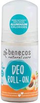 Benecos Rollerdeodorant - Natural - Apricot Elderflower - 50 ml - Vegan