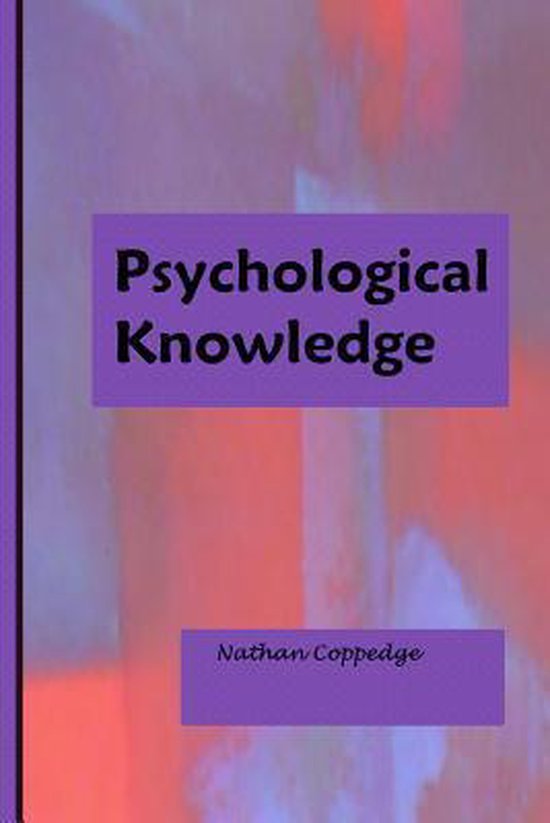 Psychological Knowledge - cover