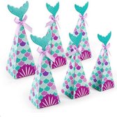 10 stuks Snoepdoosjes / candy box Mermaid - Zeemeermin