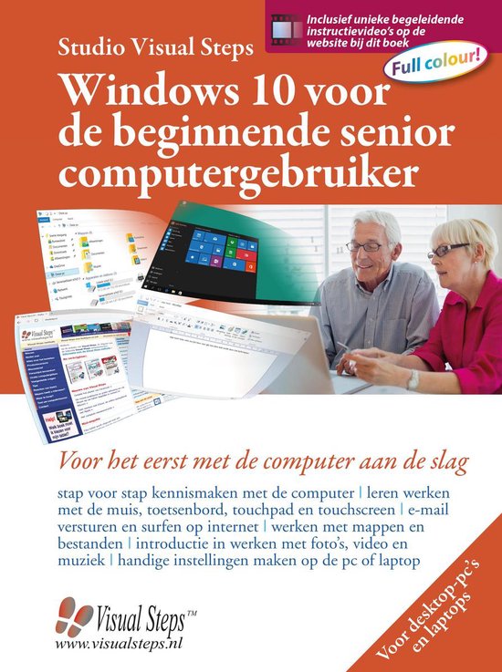 Windows 10 voor de beginnende senior computergebruiker - cover