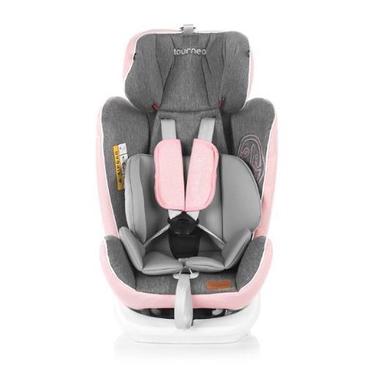 code Seizoen Medewerker Autostoel Tourneo isofix roze geschikt voor newborns 360 graden draaibaar |  bol.com