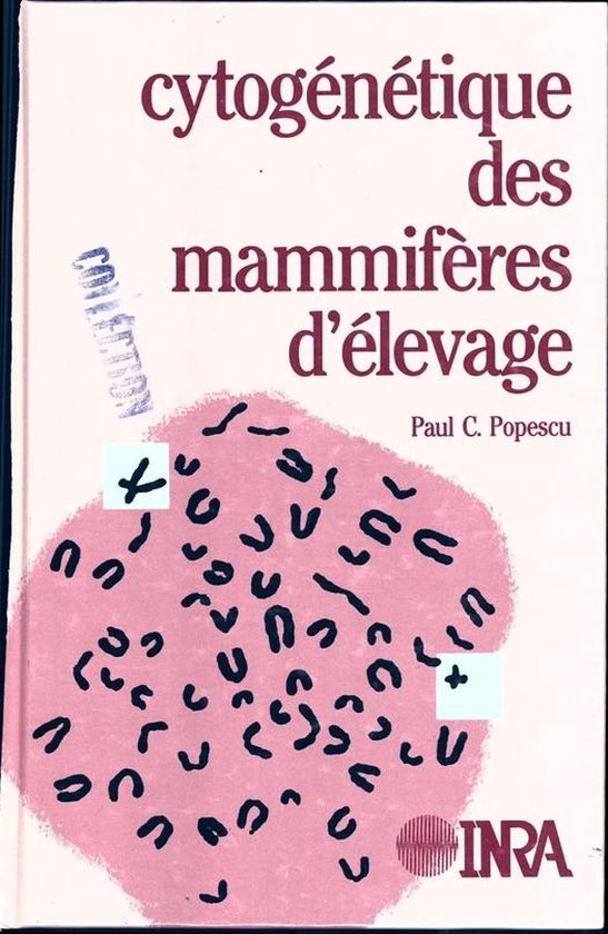 Cytogénétique des mammifères d'élevage - cover