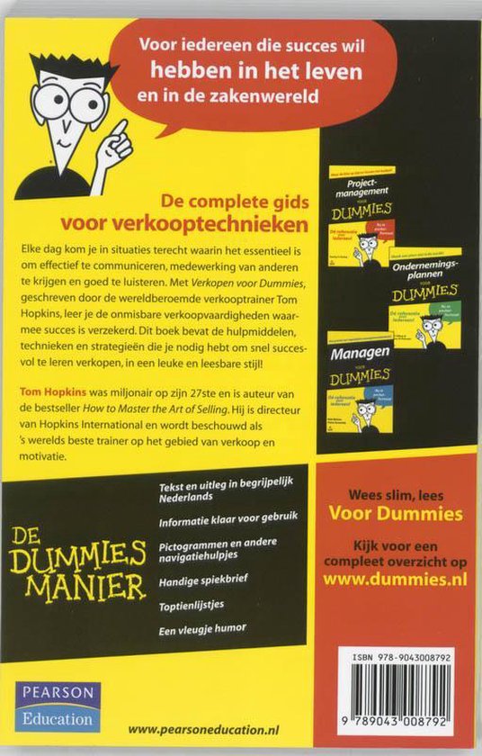 Voor Dummies - Verkopen voor Dummies